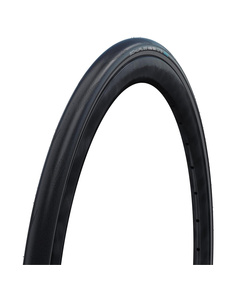 Покрышка велосипедная Schwalbe ONE 365 700x28C, RaceGuard (складная, Black+Reflex)