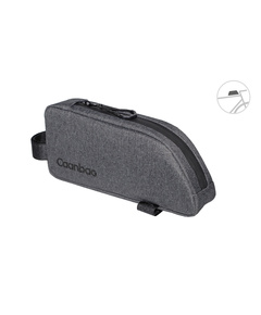 Сумка велосипедная нарамная Пенал Caanbag (темно-серый, артикул: CAAN-TR-29DG), Цвет: серый, Размер: Один размер