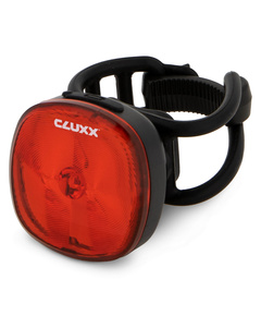 Фонарь велосипедный CLUXX Visioner 75M (чёрный/красный)