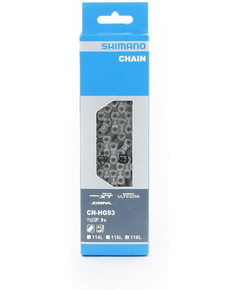 Цепь Shimano XT HG93 (9 ск., 118 зв., амп.пин - 1 шт.)