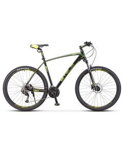 Велосипед Stels Navigator 760 D 27.5" (чёрный), Цвет: черный, Размер рамы: 16"