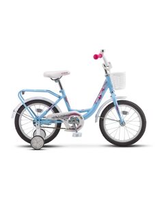 Велосипед детский Stels Flyte Lady 16" (голубой), Цвет: голубой, Размер рамы: 11"