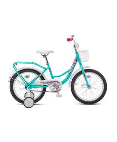 Детский велосипед Stels Flyte Lady 18" (бирюзовый), Цвет: бирюзовый, Размер рамы: 12"