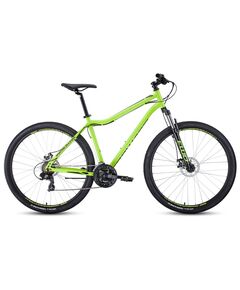 Велосипед Forward SPORTING 29 2.0 disc (светло-зеленый/черный), Цвет: салатовый, Размер рамы: 21"
