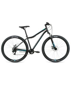 Велосипед Forward SPORTING 29 2.2 disc (черный/бирюзовый)