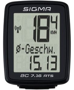 Велокомпьютер Sigma Sport BC 7.16 ATS