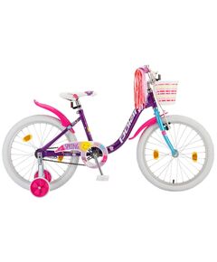 Детский велосипед Polar Junior 20 Girl (весна), Цвет: фиолетовый