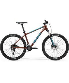 Велосипед Merida Big.Seven 100-3x (бронзовый/голубой)