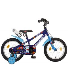 Детский велосипед Polar Junior 18 Boy (ракета), Цвет: синий