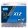 Цепь велосипедная KMC X12 EPT 1/2"х11/128"x126L 12 скоростей (серебристая)