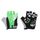 Перчатки JAFFSON SCG 47-0122 (чёрный/белый/зелёный), Цвет: зелёный, Размер: M