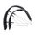 Комплект щитков грязезащитных TopFit 29" (60мм, abs, чёрный)