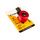 Звонок велосипедный Favorit TD-1004RD, 35 мм, Цвет: красный