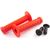 Ручки на руль CLARK`S С100 3-401 BMX L-145 (красные), Цвет: красный