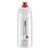 Велобутылка Elite JET 550мл (прозрачная/красный логотип), Цвет: серый, Объём: 550
