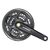 Система Shimano Altus FC-M311 175 мм кв. 48/38/28 с защитой (чёрный), Цвет: черный, Количество зубьев: 48/38/28, Длина: 175