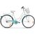 Велосипед AIST Avenue (бело-бирюзовый), Цвет: бирюзовый, Размер рамы: 17"
