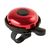 Звонок для велосипеда M-Wave 5-420152 D=53мм (черно-красный), Цвет: красный