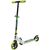 Городской самокат Novatrack JUNGLE 145 Steel (бело-зеленый), Цвет: салатовый