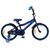 Детский двухколёсный велосипед Favorit BIKER 18" (чёрный/синий), Цвет: синий