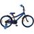 Детский двухколёсный велосипед Favorit BIKER 20" (чёрный/синий), Цвет: синий