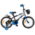 Детский двухколёсный велосипед Favorit SPORT 18" (чёрный/синий), Цвет: синий
