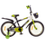 Детский двухколёсный велосипед Favorit SPORT 18" (чёрный/зелёный), Цвет: зелёный