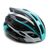 Шлем велосипедный Cigna WT-016 (чёрный/бирюзовый/белый), Цвет: бирюзовый, Размер: 57-61