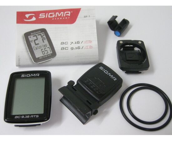 Велокомпьютер Sigma Sport BC 9.16 ATS, изображение 4 Велокомпьютер Sigma Sport BC 9.16 ATS, изображение 4