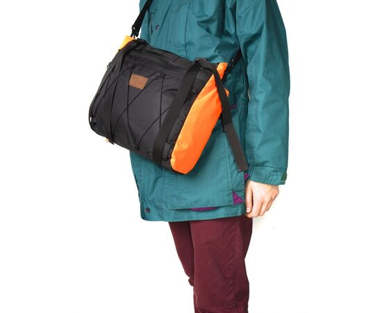 Велосумка на руль Tim Sport Premium (чёрный/оранжевый), Цвет: оранжевый, изображение 2