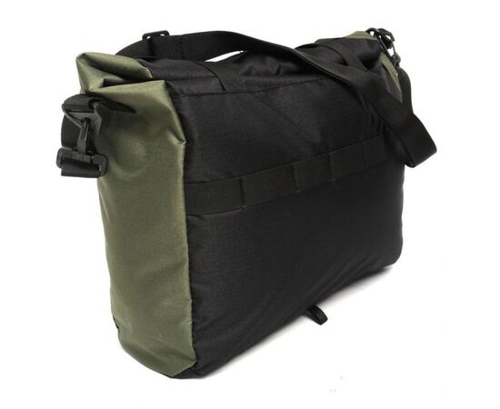 Велосумка на руль Tim Sport Premium (чёрный/хаки), Цвет: хаки, изображение 2