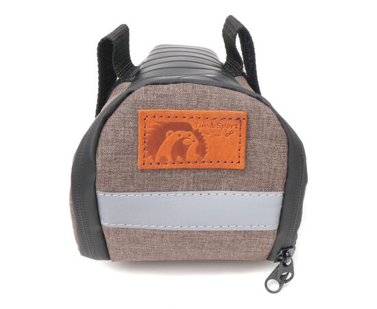 Велосумка под седло Tim Sport Rocky (бежевый), Цвет: бежевый, Размер: L, изображение 2