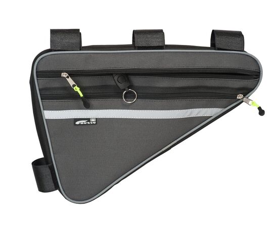 Велосумка Course Мастер под раму большая (серый), Цвет: серый, изображение 4