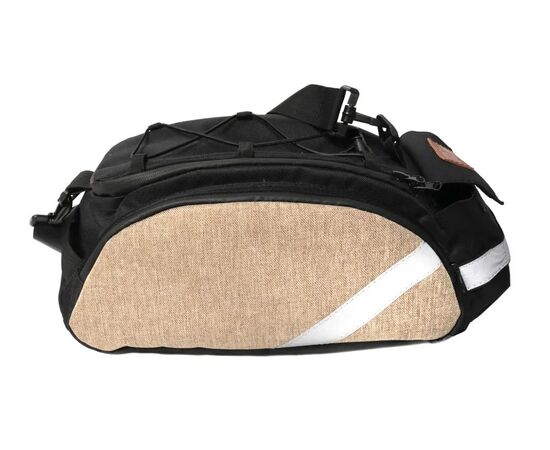 Велосумка на багажник Tim Sport Breeze (бежевый), Цвет: бежевый, изображение 4