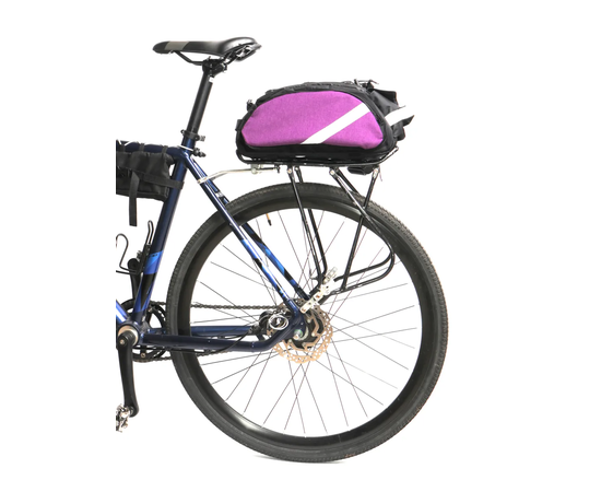 Велосумка на багажник Tim Sport Breeze (фиолетовый), Цвет: Фиолетовый