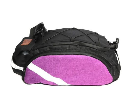Велосумка на багажник Tim Sport Breeze (фиолетовый), Цвет: фиолетовый, изображение 5