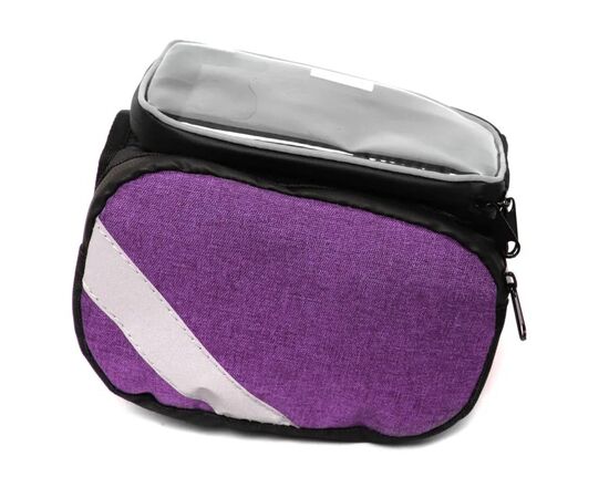 Велосумка на раму Tim Sport Swipe для телефона (фиолетовый), Цвет: фиолетовый, Размер: XL, изображение 3