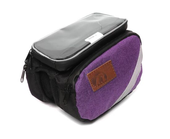 Велосумка на раму Tim Sport Swipe для телефона (фиолетовый), Цвет: фиолетовый, Размер: XL, изображение 5