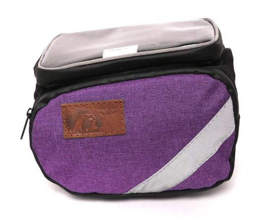 Велосумка на раму Tim Sport Swipe для телефона (фиолетовый), Цвет: фиолетовый, Размер: XL, изображение 6