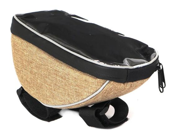 Велосумка на руль Tim Sport City (бежевый), Цвет: бежевый, Размер: XL, изображение 2