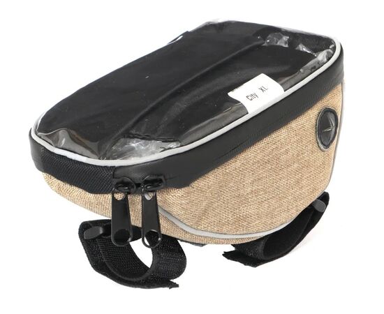 Велосумка на руль Tim Sport City (бежевый), Цвет: бежевый, Размер: XL, изображение 3