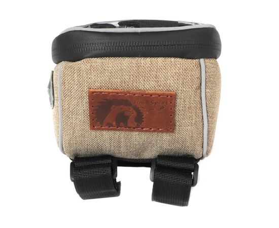 Велосумка на руль Tim Sport City (бежевый), Цвет: бежевый, Размер: XL, изображение 4