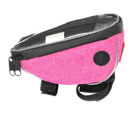 Велосумка на руль Tim Sport City (розовый), Цвет: розовый, Размер: XL, изображение 4