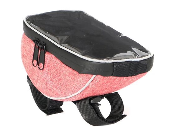 Велосумка на руль Tim Sport City (коралловый), Цвет: красный, Размер: XL, изображение 2