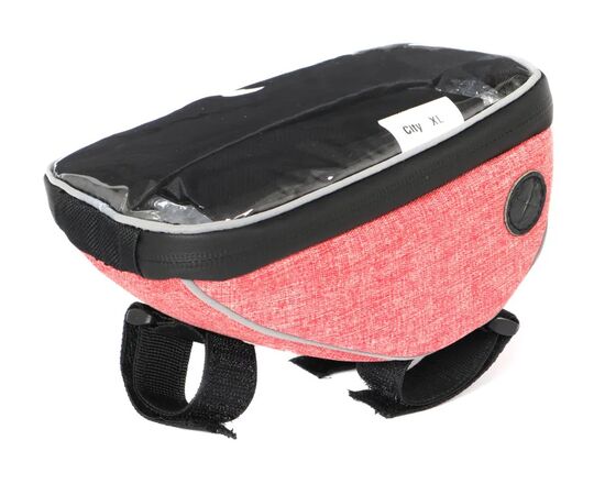 Велосумка на руль Tim Sport City (коралловый), Цвет: красный, Размер: XL, изображение 3