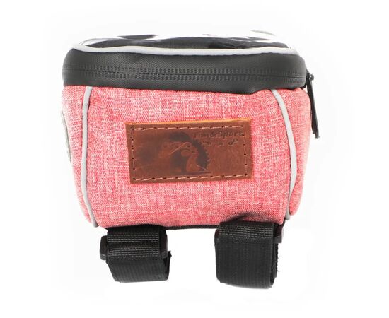 Велосумка на руль Tim Sport City (коралловый), Цвет: красный, Размер: XL, изображение 4