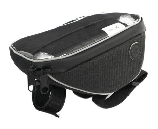 Велосумка на руль Tim Sport City (чёрный), Цвет: черный, Размер: XL, изображение 3