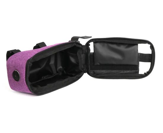 Велосумка на раму Tim Sport Smart (фиолетовый), Цвет: фиолетовый, Размер: XL, изображение 6
