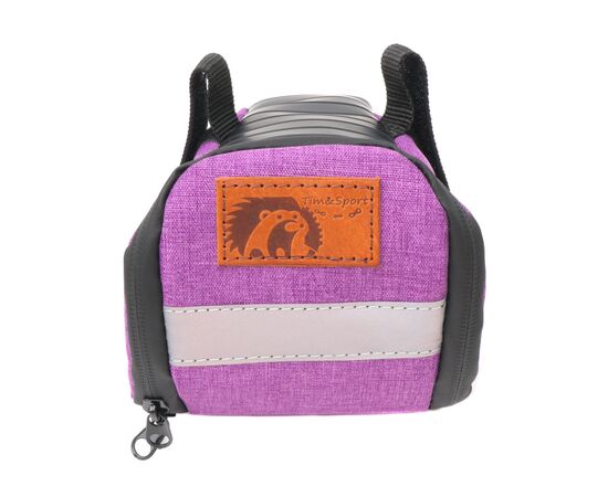 Велосумка под седло Tim Sport Rocky (фиолетовый), Цвет: фиолетовый, Размер: L, изображение 2