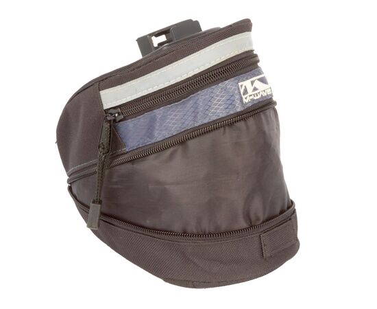 Подсумок M-Wave 5-122360 подседельный, быстросъемный, раскладной (чёрный), Цвет: черный, Размер: L, изображение 3